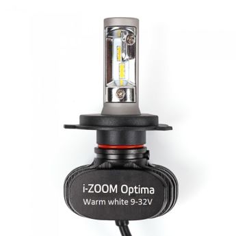 Светодиодные лампы Optima LED i-ZOOM H4 Warm White 4200K 9-32V