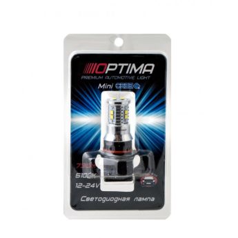 Светодиодная лампа Optima Premium P13W MINI CREE XB-D CAN 50W 12-24V 5100K 