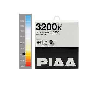   PIAA Celest White 3200K H4