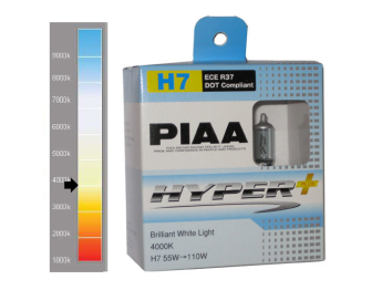   PIAA Hyper Plus 4000K H7