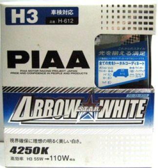   PIAA Arrow Star White 4250K H3
