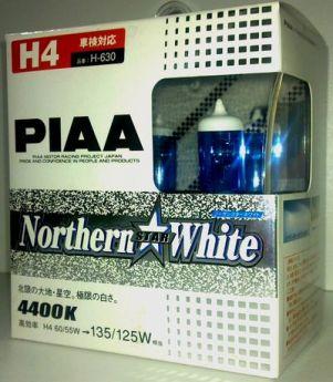   PIAA Northern Star White 4400K H4