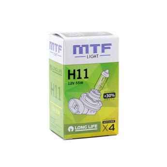   MTF light LONG LIFE x4 +30% H11 12V