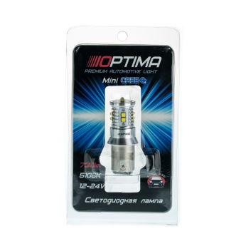   Optima Premium P21/5W MINI CREE XB-D CAN 50W 5100k 12-24V ()