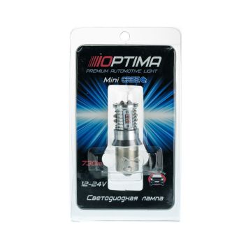   Optima Premium PY21W MINI CREE XB-D CAN 50W YELLOW 12-24V ()
