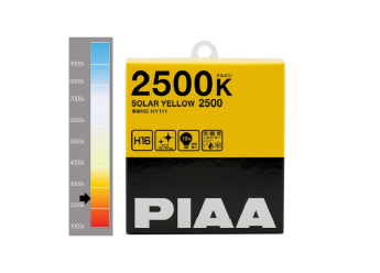   PIAA Solar Yellow 2500K H16