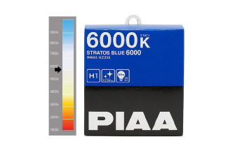   PIAA Stratos Blue 6000K H1
