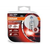 Галогеноваые лампы OSRAM NIGHT BREAKER UNLIMITED +110% H3