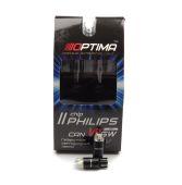 Светодиодная лампа Optima Premium W5W PHILIPS Chip2 Can Bus 6W 12V 4200K