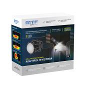 Светодиодные модули дальнего/ближнего света MTF light BI LED Matrix System 3" 6000K (с подсветкой поворота) (2 шт.)