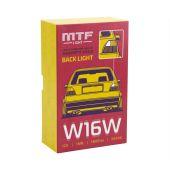 Автомобильная сигнальная светодиодная лампа MTF light Back Light W16W (белая)